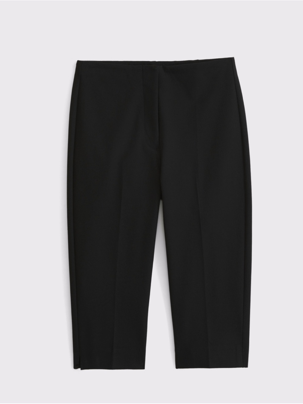 Abercrombie & Fitch Black Forme Capri Pant 27 short